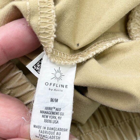 Offline by Aerie Cargo Vest Womens Medium Utility Hooded Outdoor Gorpcore Canvas - Picture 6 of 9
